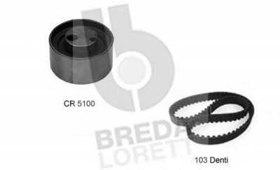 BREDA LORETT kcd0182 -  Комплект ремня ГРМ
